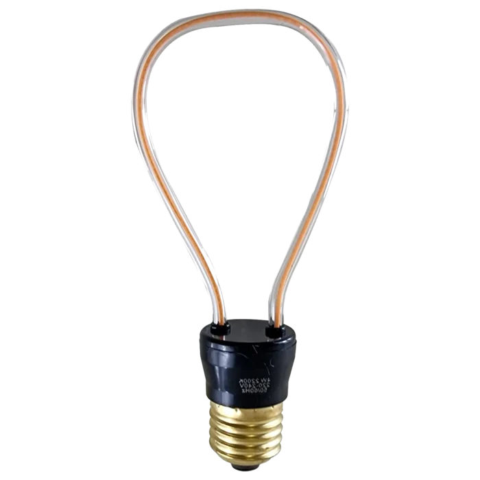 4W Vintage LED Soft Filament E27 Decorative Industrial Light Bulb - Warm and Cozy Lighting - Image 1