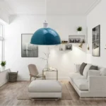 4 Pack Vintage Industrial Ceiling Pendant Light | Retro Loft Style Metal Shade Lamp