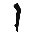 2 Pack Ultra Soft Opaque Bamboo Tights for Women - Black, Naturally Antibacterial, Comfortable Fit