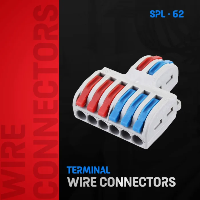 Versatile Connector 2to6 Out Wire Splitter Terminal Block | Flame Retardant & Durable - Image 3