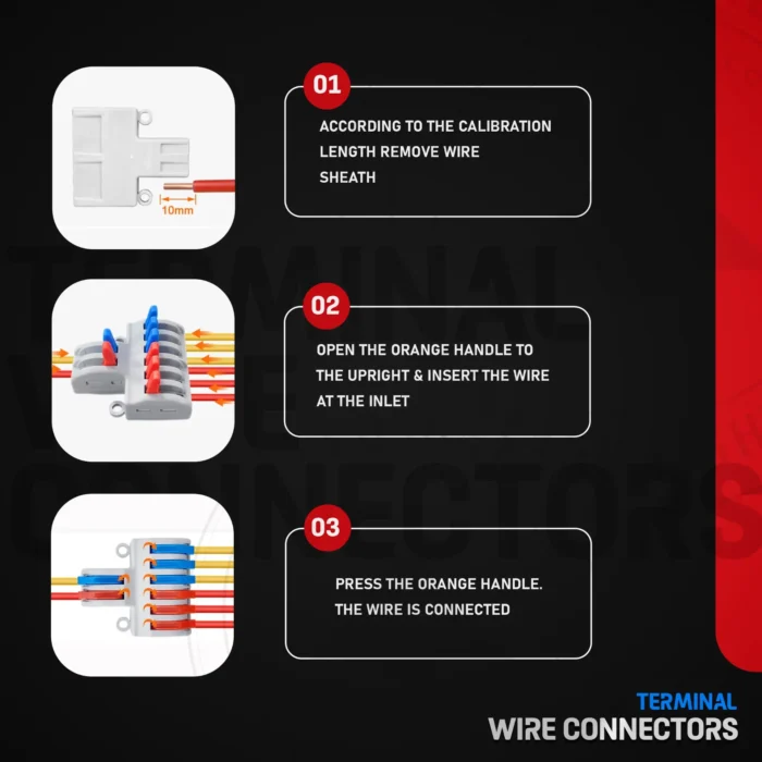 Versatile Connector 2to6 Out Wire Splitter Terminal Block | Flame Retardant & Durable - Image 8