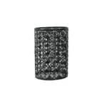 Modern Brushed Silver Metal Cage Lampshade Set - Easy Fit, Retro Design - Image 3