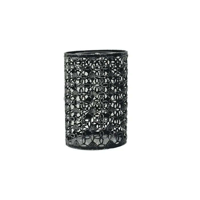 Modern Brushed Silver Metal Cage Lampshade Set - Easy Fit, Retro Design - Image 3