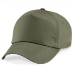 Adults Beechfield Original 5 Panel Adjustable Cap - 100% Cotton Twill | Stylish & Comfortable Headwear - Image 2