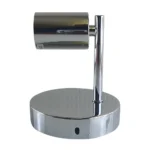 Chrome Metal Iron Wall Sconce Light Fixture - Industrial Retro Lighting - Image 4