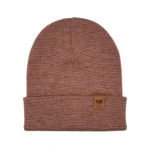 HAAKWEAR Traditional Fusion Cuffed Beanie - Pink/Burgundy | Unisex, Made in USA