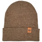 HAAKWEAR Traditional Fusion Cuffed Beanie - Green/Burgundy | Made in USA | Stylish Unisex Warmth
