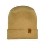 CTH111 HAAKWEAR Theta-Stitch Cuffed Beanie - Made in USA - Dune Beige - Patent Pending Design - Comfortable & Stylish Fit
