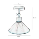 Adjustable Cone Lampshade Ceiling Light - Warm and Attractive Atmosphere - Copper & Green Brass - Image 3