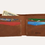 Buck Bifold Wallet - Premium Leather with 6 Card Slots & Full Bill Compartment