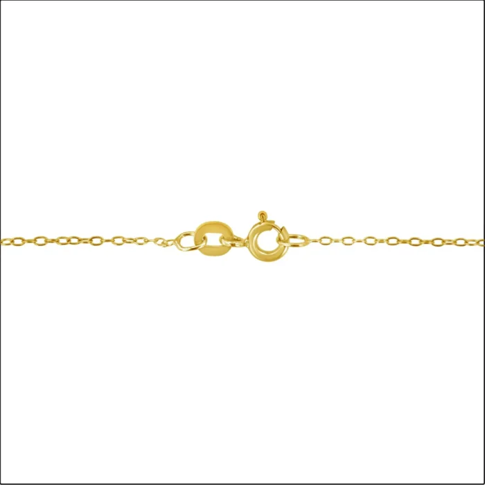 10K Yellow Gold Plated .925 Sterling Silver Diamond Pendant Necklace, 18" - Multiple Shapes Available - Image 15