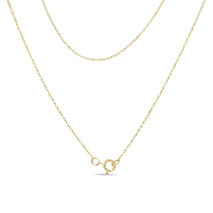 10K Yellow Gold Plated .925 Sterling Silver Diamond Pendant Necklace, 18" - Multiple Shapes Available - Image 18