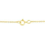 10K Yellow Gold Plated .925 Sterling Silver Diamond Pendant Necklace, 18" - Multiple Shapes Available - Image 19