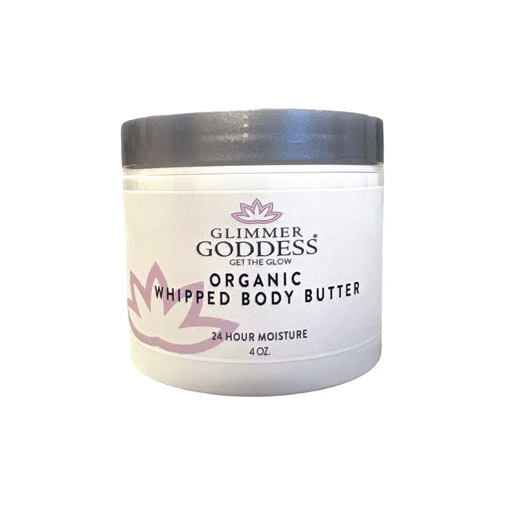 40442420_large.webp Luxurious Organic Whipped Body Butter - 4 oz | Deep Nourishment & Hydration - Image 1