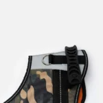 Heavy Duty Camo Green Dog Harness - Durable, Adjustable & Comfortable - Image 5