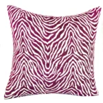 Oasis Waves Purple and Beige Luxury Throw Pillow - Perfect Blend of Style and Comfort