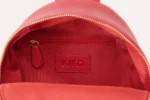 Itty-Bitty Pebble Leather Backpack - Compact, Stylish, Adjustable Straps, Internal Zipper Pocket - Image 12