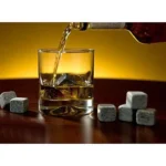 Whiskey on THE ROCKS - Luxurious Pure Soapstone Rocks Set of 9 for Perfectly Chilled Drinks