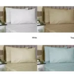 Dream Maker Luxurious Soft 100% Egyptian Cotton Bed Sheets - 4 pc Set, Ultra Comfortable