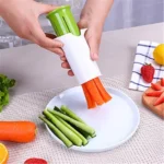 Crunchy Munchy Vertical Veggie Chopper Make Healthy Snacking Fun & Easy | Restaurant Style