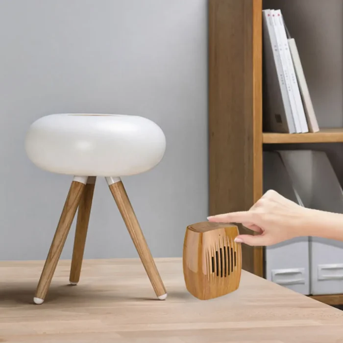 Wood Look Retro Bluetooth Speaker - Classic Addition for Home and Office - Image 12
