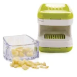 Double Sided Touchless Garlic Chopper & Slicer - Precision Cutting Tool for Garlic Lovers