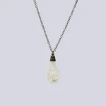 Wish In The Bottle Necklace - Real Dandelion Flowers | Inspirational Jewelry Gift