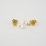 Sea Shells Pearl Earrings - Elegant and Timeless Jewelry for Every Occasion