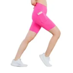 All Seasons Yoga Shorts with Stretchable Fabric and Phone Pocket - Comfort and Performance Combined - Image 10