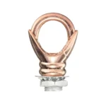 Black Hook Ring Vintage Iron Ceiling Hook for Pendants, Fixtures & Chandelier Hanging Light Holder - Image 3