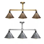 Vintage Pipe Hanging Light Fixture Industrial Pendant Lamp for Home & Workspace - Image 6