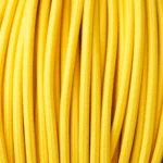 3 Core Round Vintage Braided Fabric Yellow Cable Flex - High Quality 0.75mm Lighting Wire for Antique Lamps & Chandeliers - Image 2
