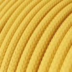 3 Core Round Vintage Braided Fabric Yellow Cable Flex - High Quality 0.75mm Lighting Wire for Antique Lamps & Chandeliers - Image 6