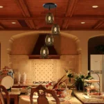 Modern 4 Way Multi Tier Ceiling Light Pendant with Eyeball Design Shades - Image 5