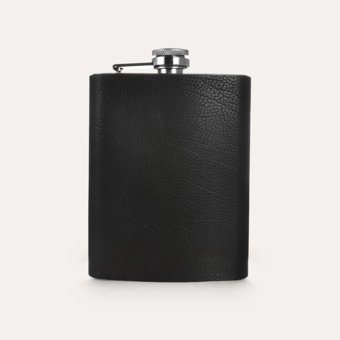 Luxurious Leather Flask - 8 oz Stylish and Durable | Perfect Gift for Any Occasion - Image 1