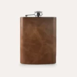 Luxurious Leather Flask - 8 oz Stylish and Durable | Perfect Gift for Any Occasion - Image 5