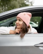 HAAKWEAR Theta-Stitch Cuffed Beanie - Made in USA (Patent Pending) - Pearl Pink | Warm & Stylish Unisex Beanie - Image 4