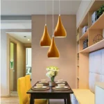 Yellow Colour Shade Chandelier Pendant Ceiling Light Modern & Stylish Lighting Fixture
