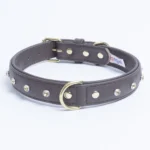 Athens Blingy Dog Collar - Luxurious Genuine Soft Cowhide with Dazzling Replica Diamonds - Image 34