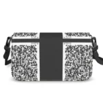 Flap Over Box Bag - Luxury Designer Foldover Crossbody Bag in Genuine Nappa Leather - Image 3