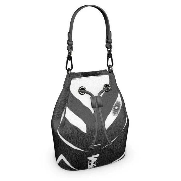 Designer Bucket Bag - Genuine Nappa Leather, Handcrafted to Order | Stylish & Functional Fashion Accessory - Image 1