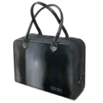 Luxury Designer Holdalls with Twin Zips and Rolled Leather Handles - Handcrafted Travel Bags