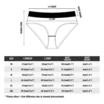 All Over Print Lady Panty - Soft Microfiber Fabric, Stylish Fixed Waistline, Comfortable Fit - Image 7