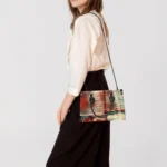 Square Dance Tote Bag with Long Strap and Inner Bag - Custom Design & Stylish Fit - Image 11