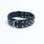 Athens Blingy Dog Collar - Luxurious Genuine Soft Cowhide with Dazzling Replica Diamonds - Image 13