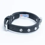 Athens Blingy Dog Collar - Luxurious Genuine Soft Cowhide with Dazzling Replica Diamonds - Image 17