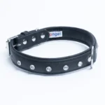 Athens Blingy Dog Collar - Luxurious Genuine Soft Cowhide with Dazzling Replica Diamonds - Image 22