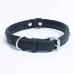 Athens Blingy Dog Collar - Luxurious Genuine Soft Cowhide with Dazzling Replica Diamonds - Image 25
