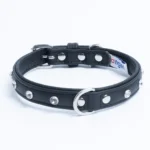 Athens Blingy Dog Collar - Luxurious Genuine Soft Cowhide with Dazzling Replica Diamonds - Image 27
