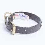 Athens Blingy Dog Collar - Luxurious Genuine Soft Cowhide with Dazzling Replica Diamonds - Image 26